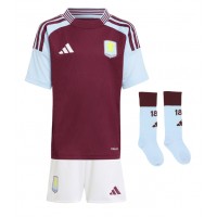 Aston Villa John McGinn #7 Domaci Dres za djecu 2024-25 Kratak Rukav (+ Kratke hlače)